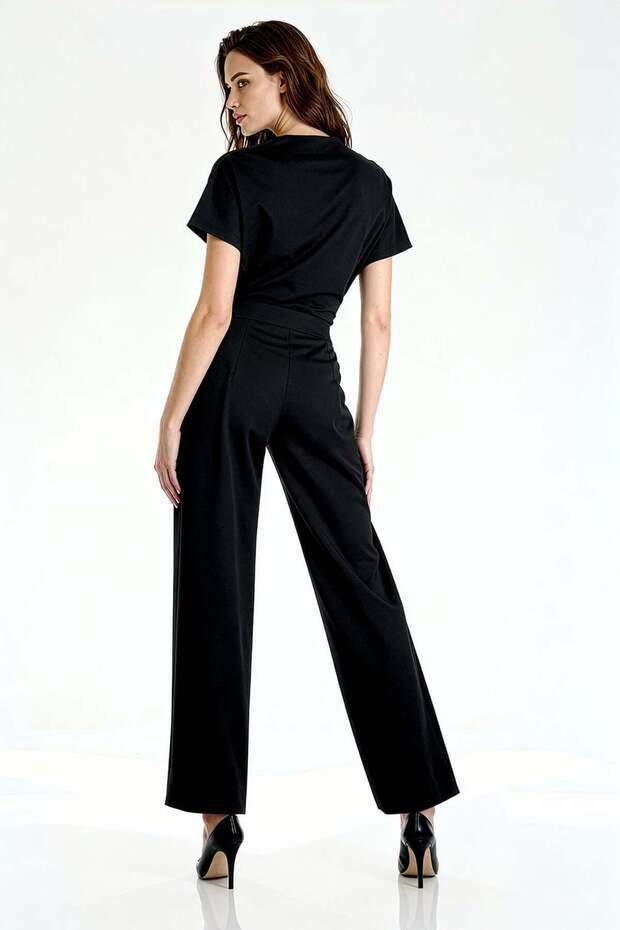 Çift Pileli Regular Pantolon - 2