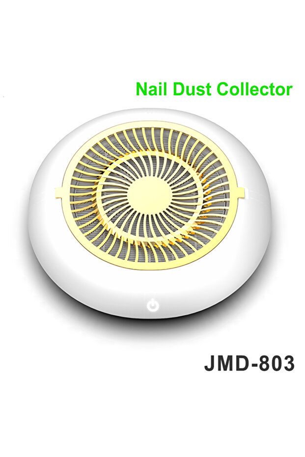 EU Plug (220-240V) JMD803 White 60W 35000 RPM Nail Drill Machine with Vacuum Cleaner Reusable Filter