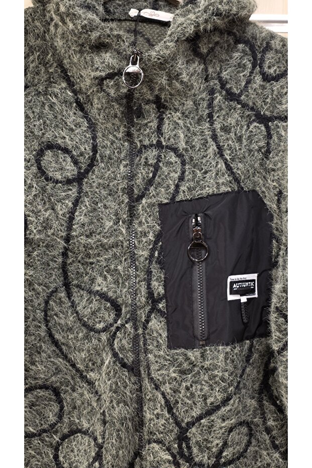 نمط حياكة سترة من اللباد - 3