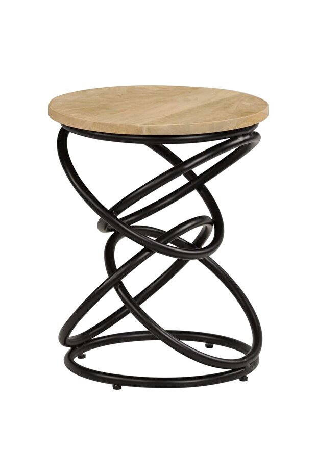 End Table Solid Mango Wood 40x50 cm