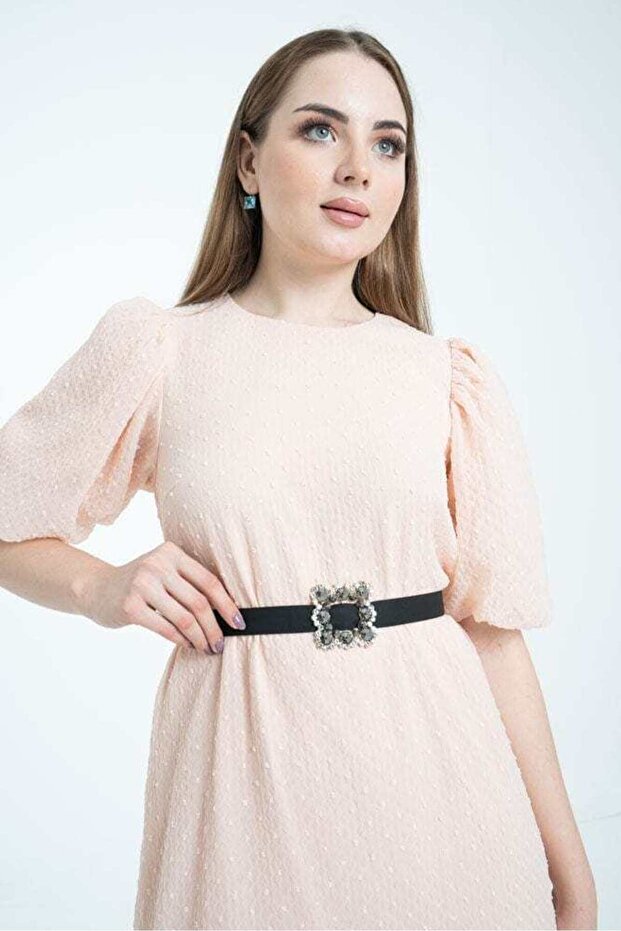 حزام بإبزيم مربع صلب - 4