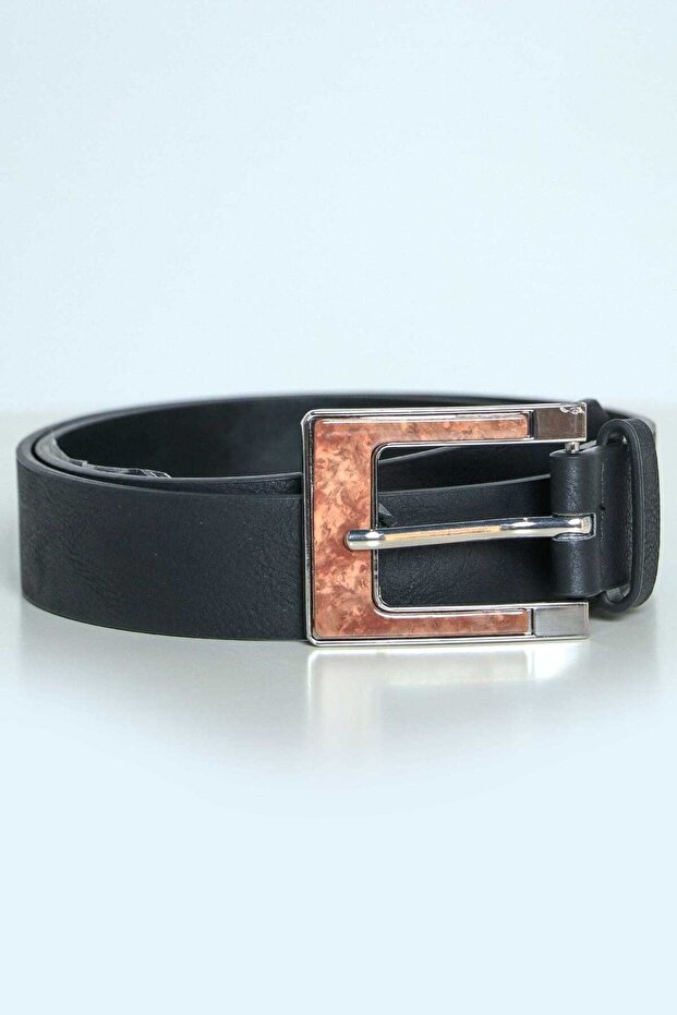 حزام جلدي مربع - 2