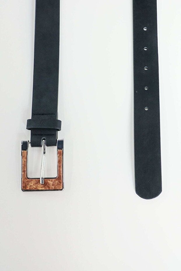 حزام جلدي مربع - 3