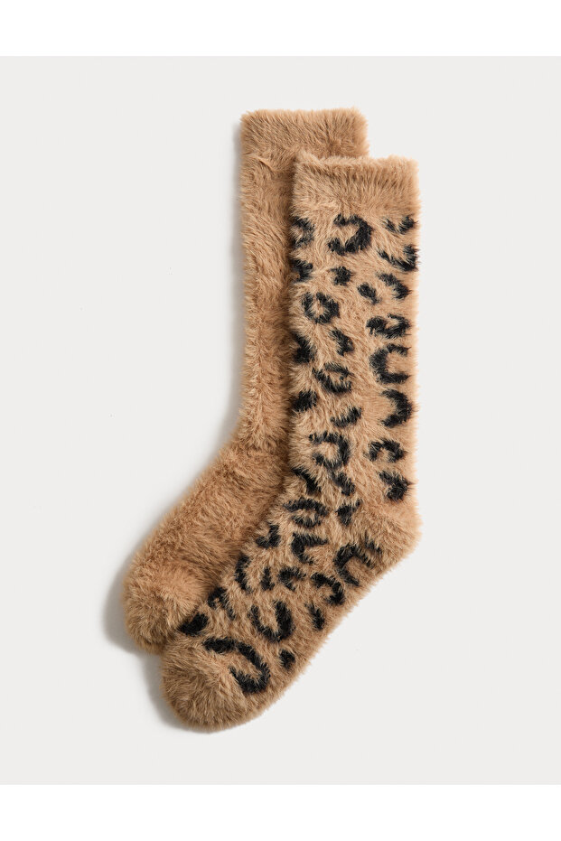 2’li Desenli Çorap - 1