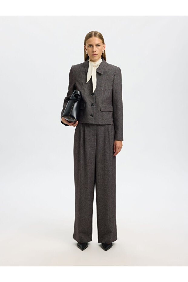 Oberteil mit langen Ärmeln High Neck - 6