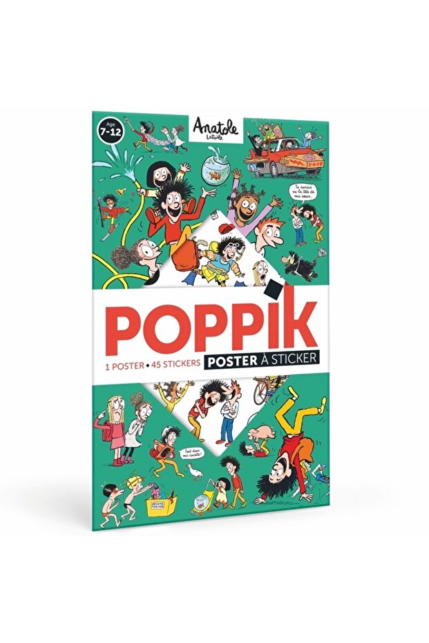 Discovery Anatole Latuile Sticker Poster Kids Activity