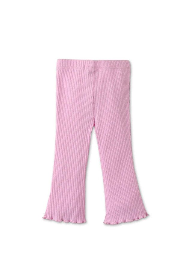 بنطلون ليجنز ناعم سادة للبنات - 2