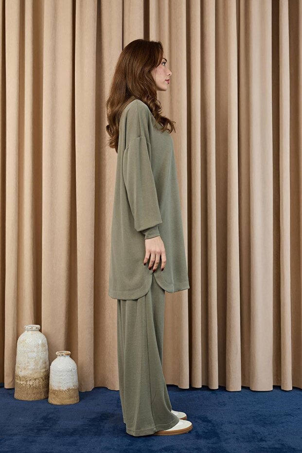 Kadın Oversize Basic İkili Takım -14405TKS - 6