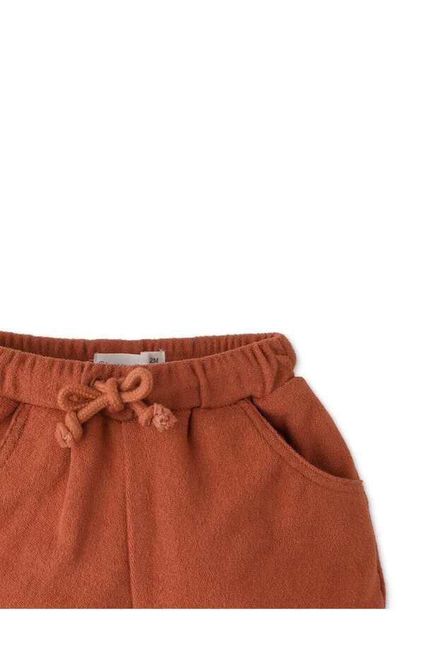 شورت فرو برباط وجيب جانبي - 3