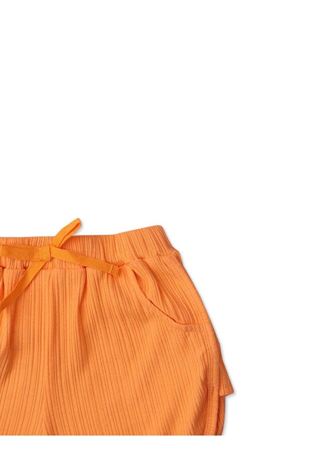 Girls Solid Bow Shorts - 3