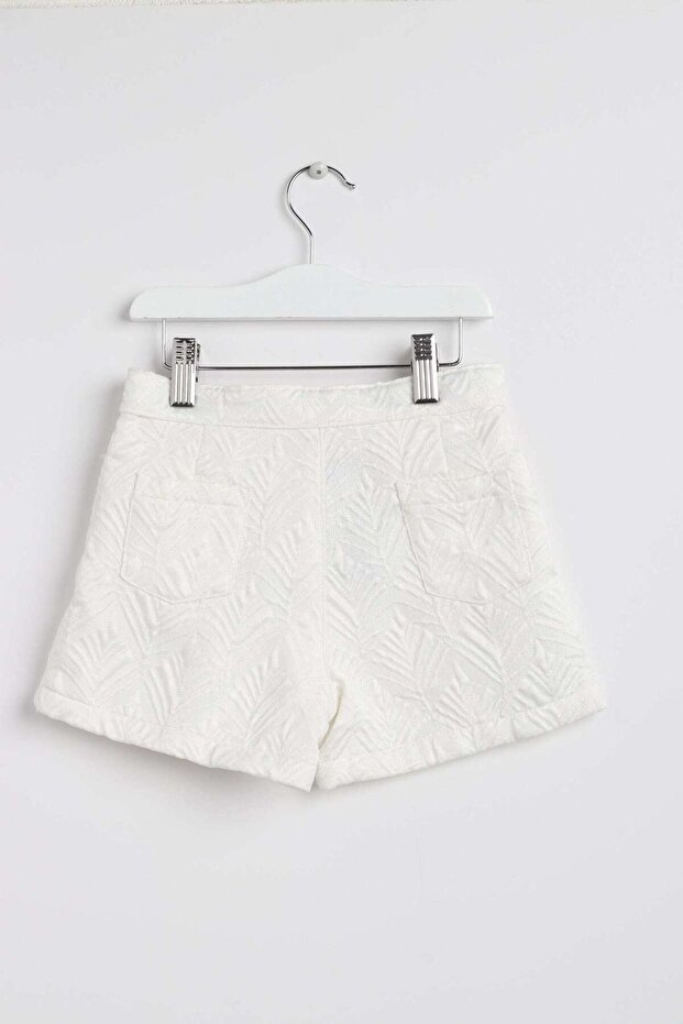 Girls Solid Wide Shorts - 3
