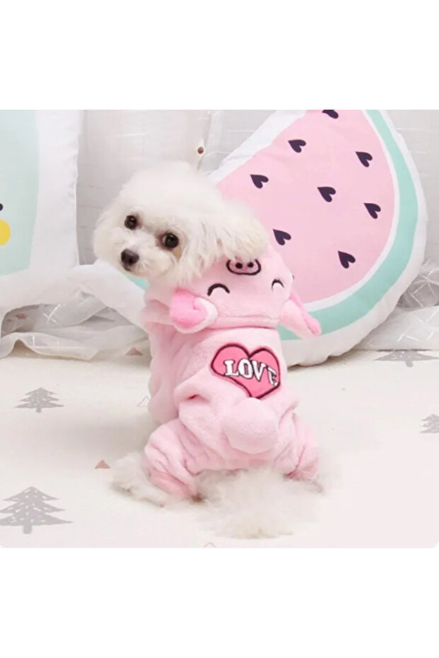Adorable Pink Piggy Pet Costume (Medium)