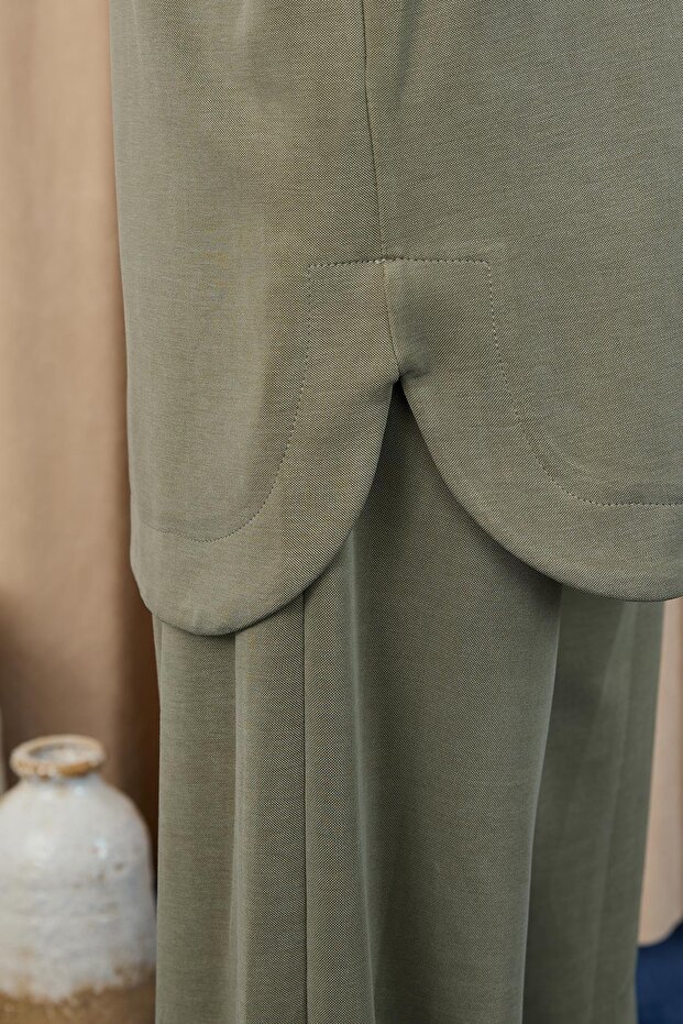 Kadın Oversize Basic İkili Takım -14405TKS - 4