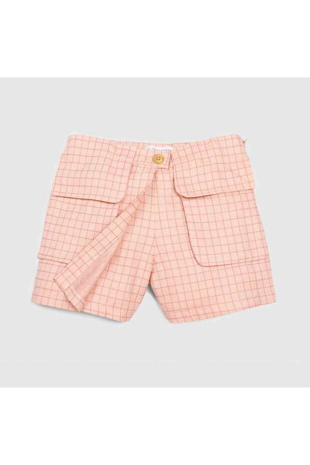 شورت منقوش بجيب أمامي - 2