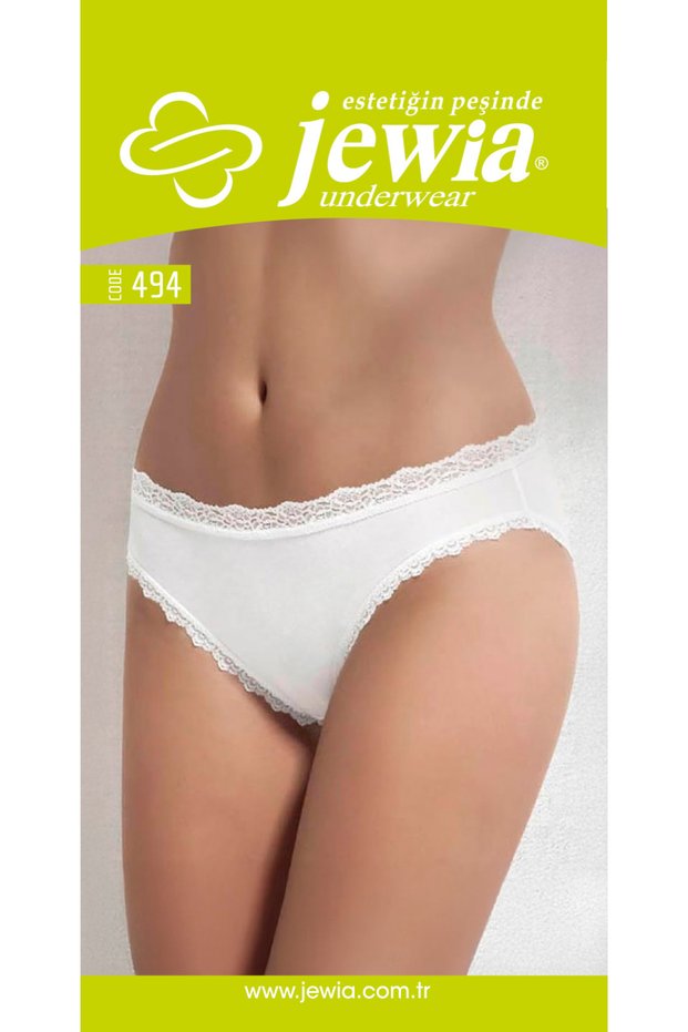 494 Modal Slip Waist and Legs with Lace
