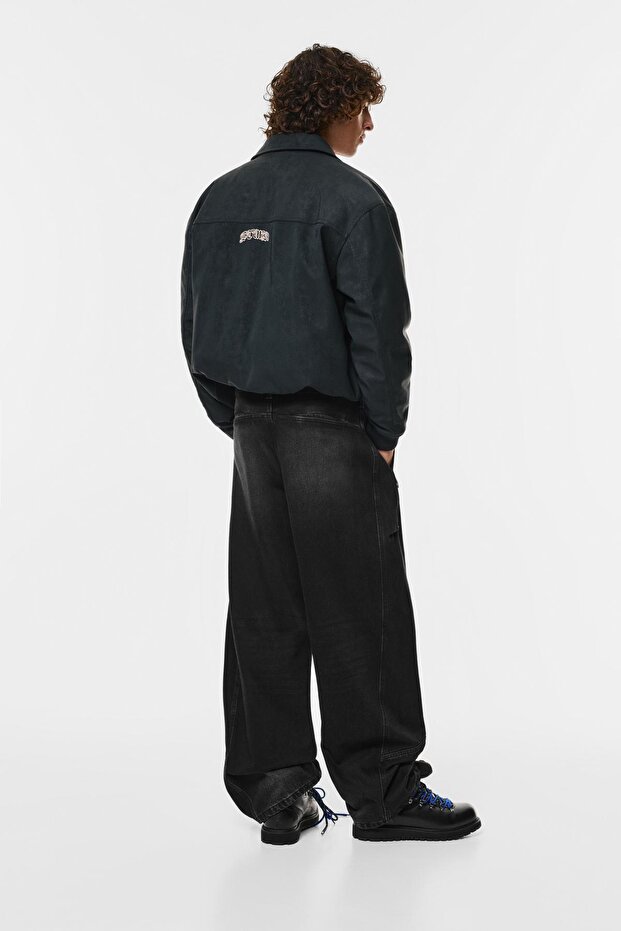 Baggy plise jean - 4