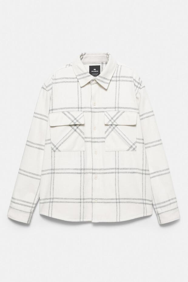 Kareli ince ceket - 6