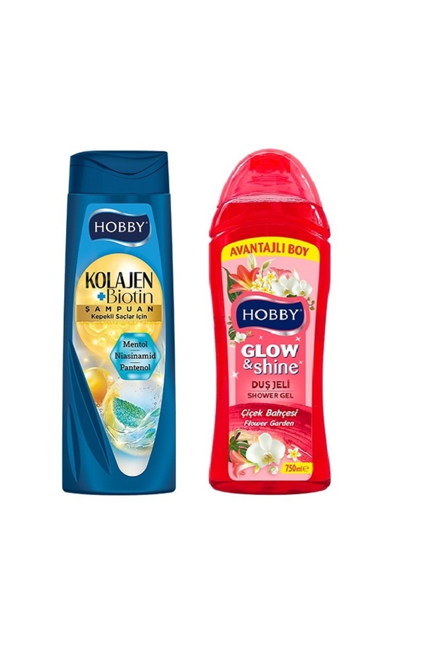 Special Shampoo for Thick Hair and Glowe Shine Flower Garden Shower Gel