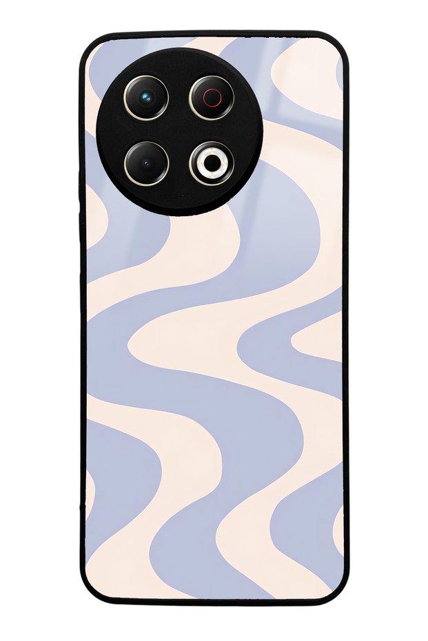 Tecno Spark 30 Pro Wave Effect Design Glossy Phone Case Compatible