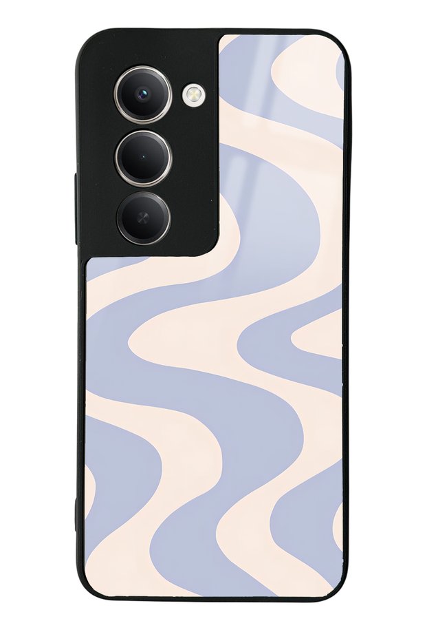 Xiaomi Redmi 15 Compatible Wave Effect Design Glossy Phone Case
