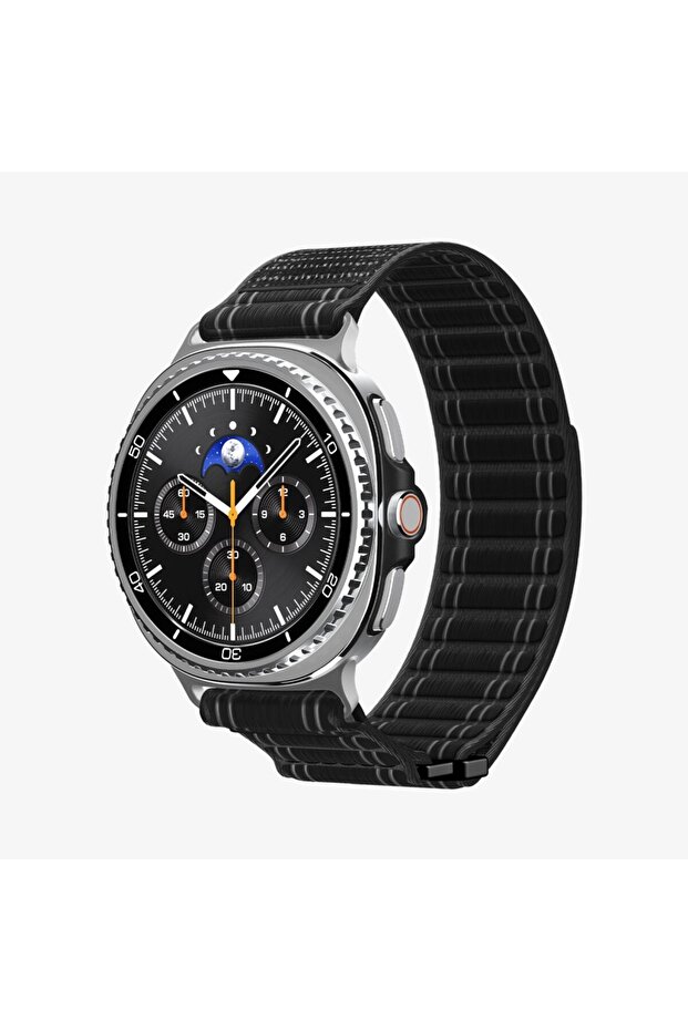Galaxy Watch 8 (46mm) & Watch 8 (44mm) & Watch 8 (40mm) Kordon Kayış Band WBF0 Black - AMP10153 - 8