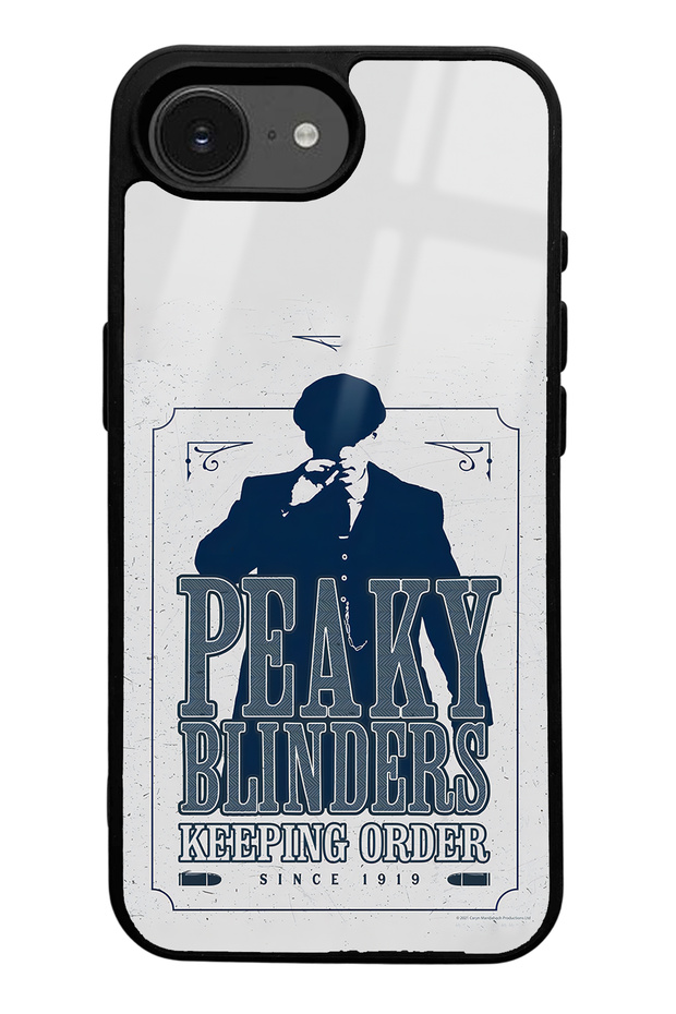 iPhone 16E Compatible Peaky Blinders Keeping Designed Glossy Phone Case