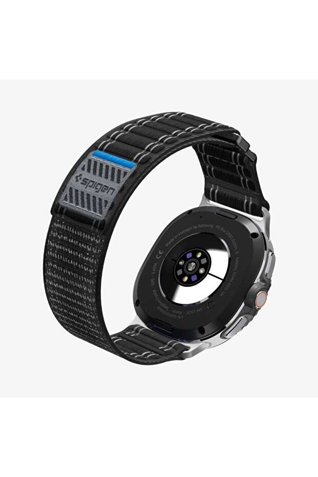 Galaxy Watch 8 (46mm) & Watch 8 (44mm) & Watch 8 (40mm) Kordon Kayış Band WBF0 Black - AMP10153 - 5