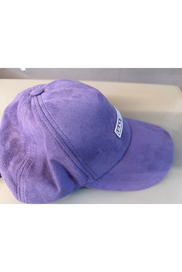 Baskılı Süet cap Şapka - 4
