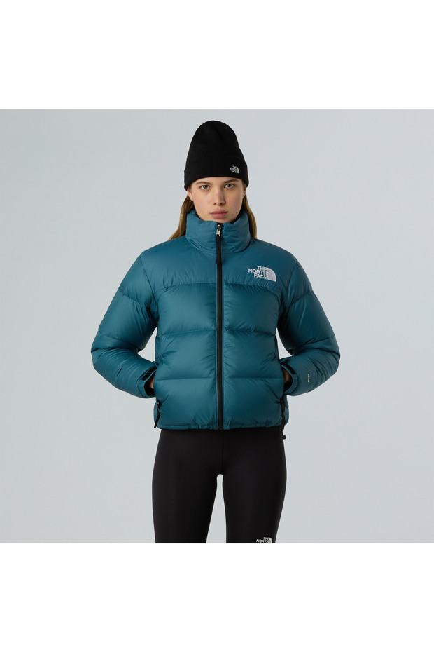 1996 Retro Nuptse Women's Blue Jacket