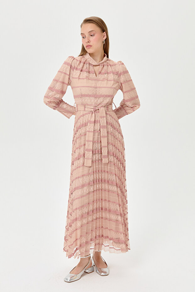 Dantel Elbise Pudra - 3