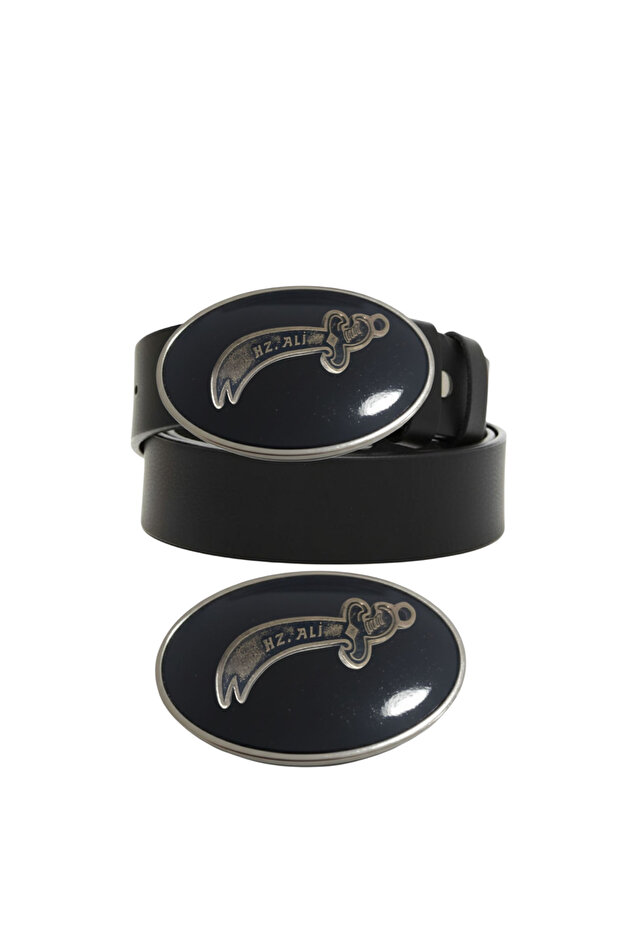 Cowboy Buckle Jeans Belt