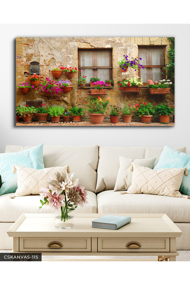 Spring in the Window One Piece Canvas, Canvas Painting