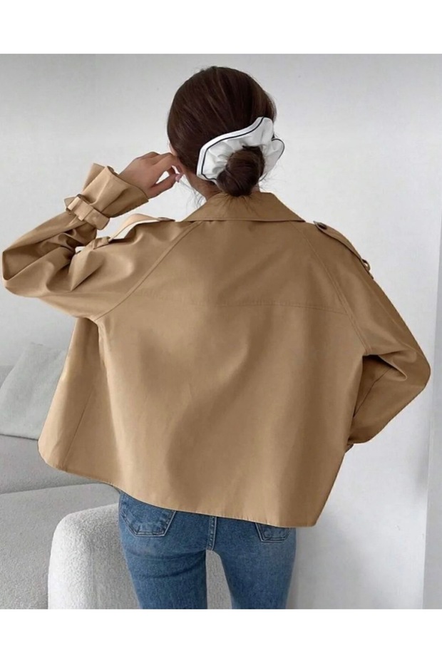 Biker Tarzı Ceket - 4