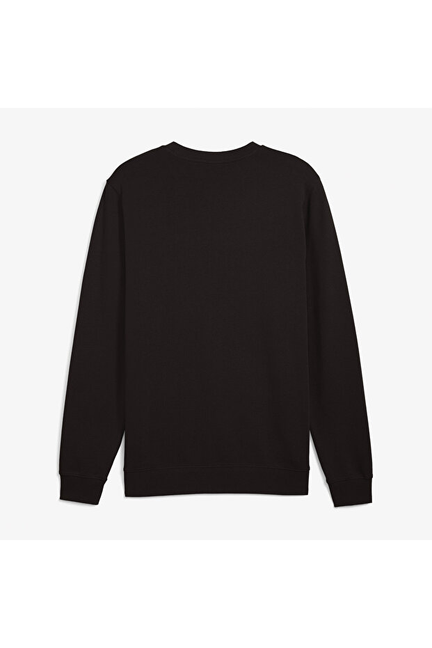 Ess Elevated Crew Erkek Siyah Günlük Stil Sweatshirt 68472701 - 5