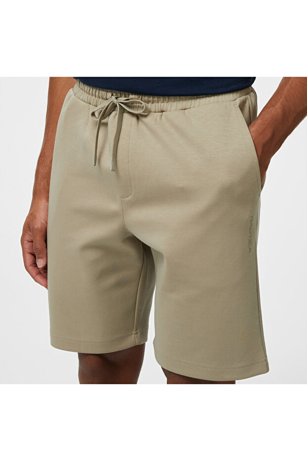 Erkek Bej Regular Fit Şort - 4