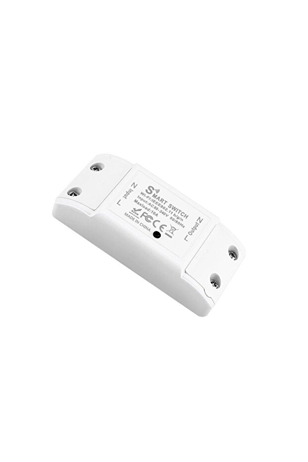 WHITE WIFI Switch Smart Home Automation Relay Module Tuya Alexa Timing Switch Smartlife APP Wireless - 1