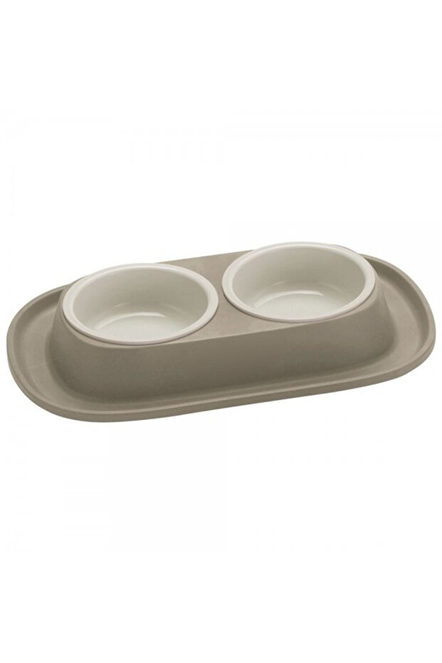 Soft Touch Plastic Double Bowl