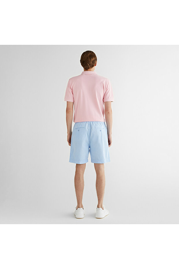 Erkek Mavi Regular Fit Şort - 2