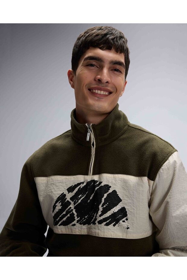 Half Zipper Sweat - 6