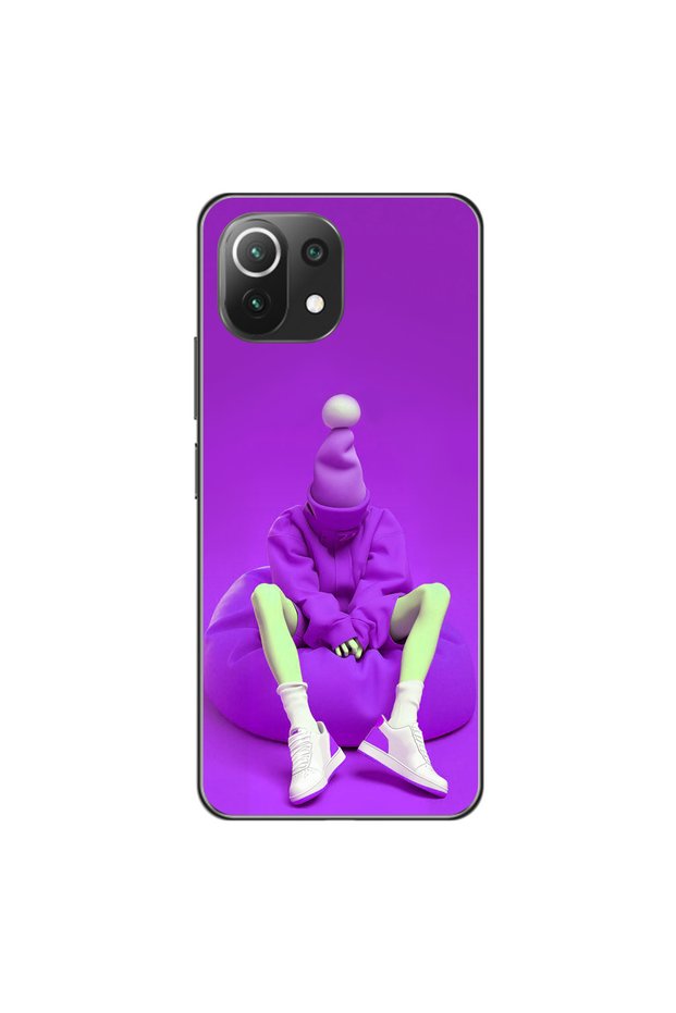 Xiaomi Mi 11 Compatible Transparent Case No Face 6 Design