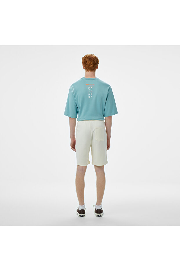 Retro All Star Erkek Krem Şort - 2