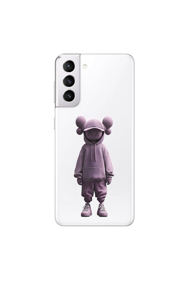 Samsung Galaxy S21 Compatible Transparent Case No Face 4 Designs