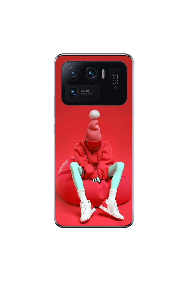 Xiaomi Mi 11 Pro Compatible Transparent Case No Face 7 Design