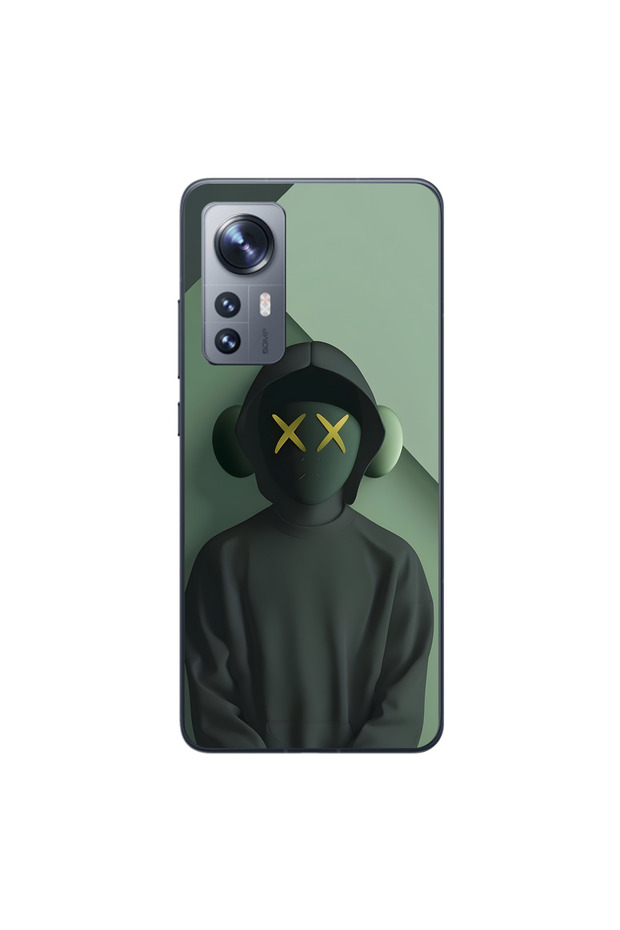 Xiaomi Mi 12 Lite Compatible Transparent Case No Face 1 Design