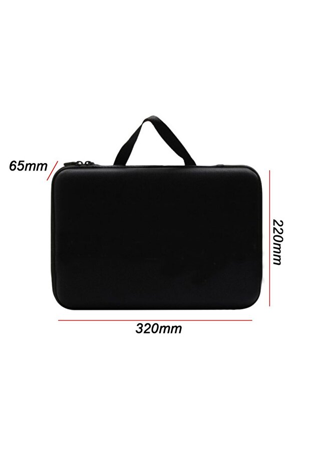 L Bag Case DIY Travel Storage Box Collection Foam Portable Shockproof for GoPro SJCAM DJI OS...