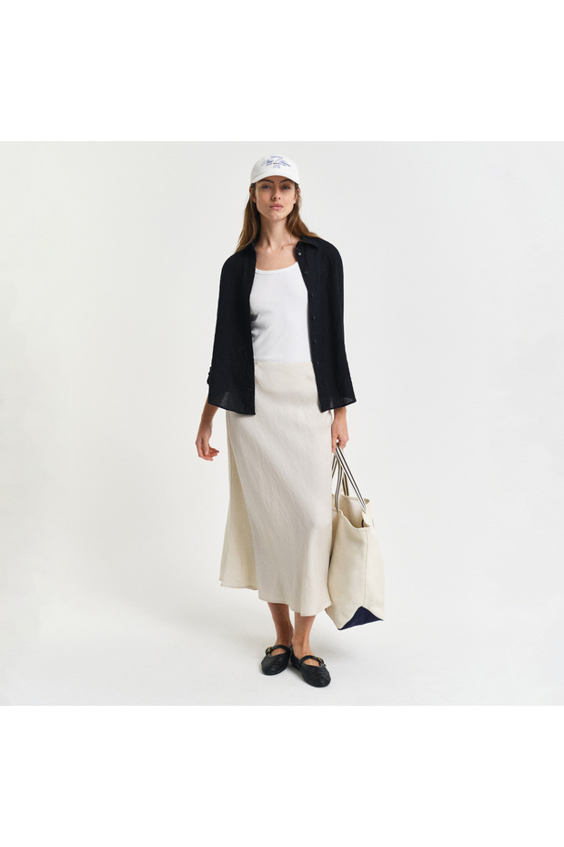 Kadın Pembe Regular Fit Etek - 1