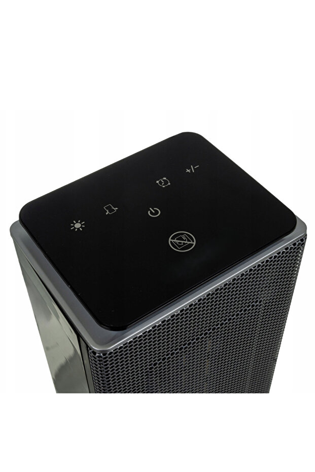 Vertical fan heater, 2000W, PTC ceramic, LED display, temperature 10–40°C, timer 1-24h - 3