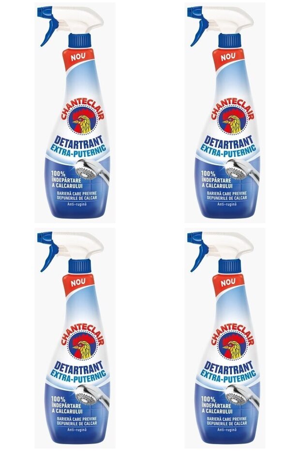 Set 4 x Detartrant extra-puternic Chanteclair, 625 ml - 1
