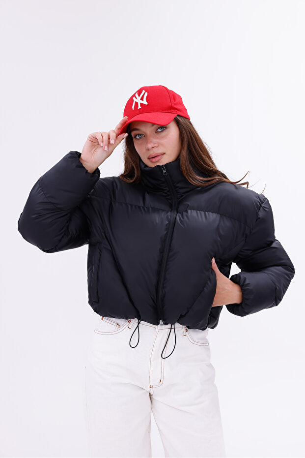 SOHO Kadın Oversize Şişme Mont - 4