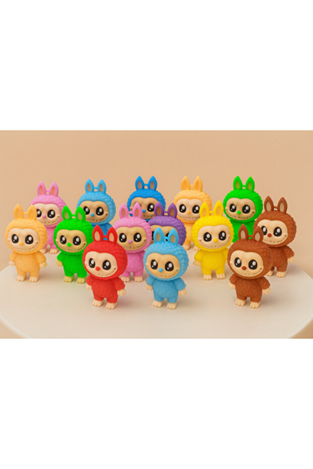 Labubu Figured Keychain Stylishly Designed Functional Product - 2